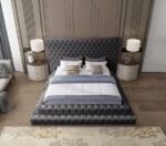 Revel Velvet Upholstered Bed - Image 7