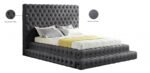 Revel Velvet Upholstered Bed - Image 9