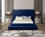 Revel Velvet Upholstered Bed - Image 4