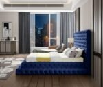Revel Velvet Upholstered Bed - Image 5