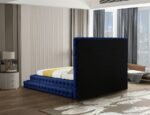 Revel Velvet Upholstered Bed - Image 6