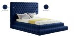 Revel Velvet Upholstered Bed - Image 9