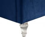 Kira Velvet Upholstered Bed - Image 7