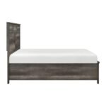 1342-1* Queen Platform Bed with Footboard Storage - Image 4