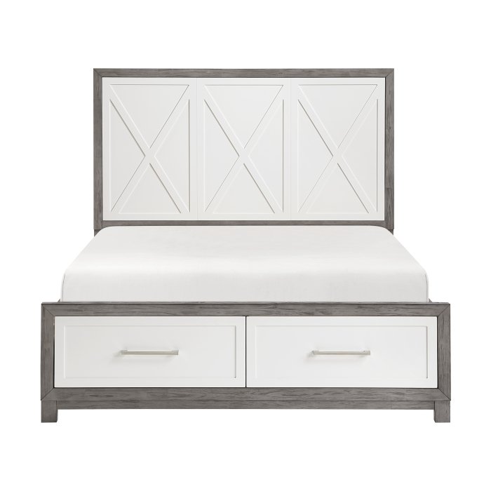1366F-1_noBG_fr__l-2.jpg 1366F-1* Full Platform Bed with Footboard Storage - Image 1