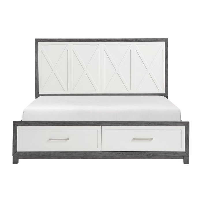 1366K-1CK_noBG___l-8.jpg 1366K-1CK* California King Platform Bed with Footboard Storage - Image 1