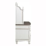1386NW-10* Writing Desk with Hutch - Image 2