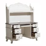 1386NW-10* Writing Desk with Hutch - Image 4