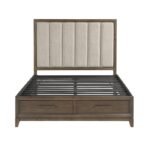 1422KN-1EK* Eastern King Platform Bed with Footboard Storage - Image 2