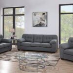2 Piece Sofa and Loveseat - 9141-1-1-1-1-1-3