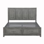 1450K-1EK* Eastern King Platform Bed with Footboard Storage - Image 2