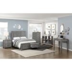 1450F-1* Full Platform Bed with Footboard Storage - Image 5