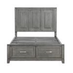 1450F-1* Full Platform Bed with Footboard Storage - Image 2