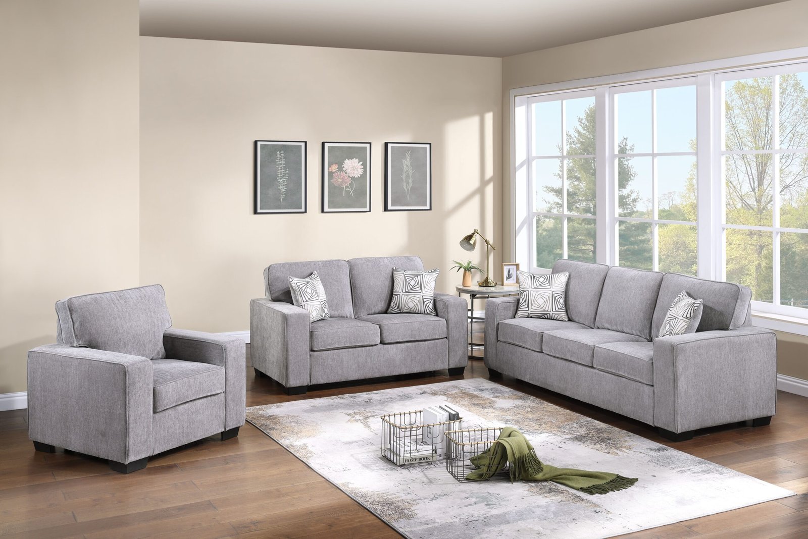 1473-Light-Grey-T4-FW-0408-1.jpg 2 Piece Sofa and Loveseat - 9141-1-1-1-1-1-1-2-1 - Image 1