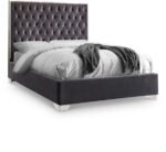 Lexi Velvet Upholstered Bed