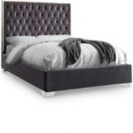 Lexi Velvet Upholstered Bed