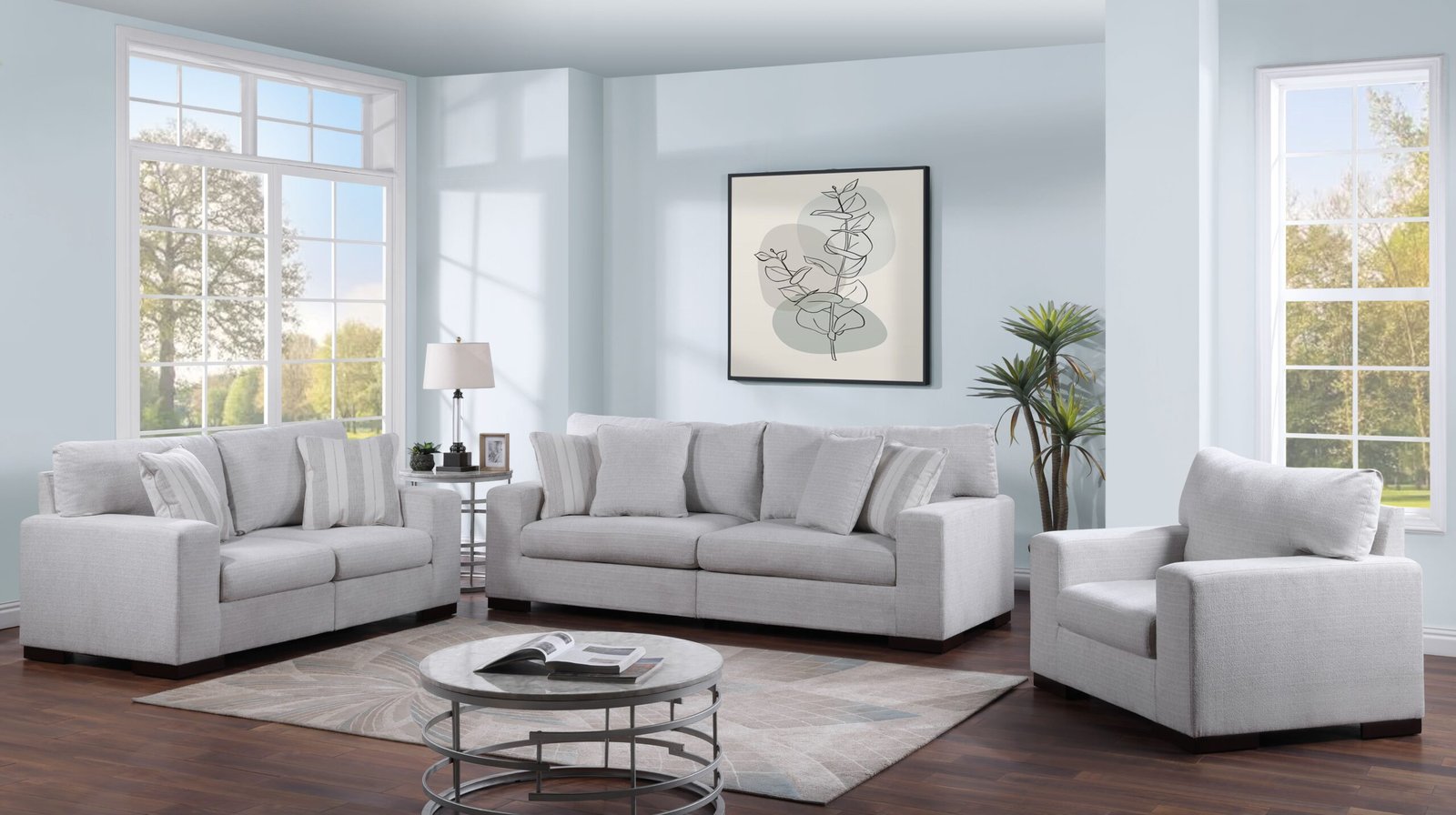 1491-1.jpg 2 Piece Sofa and Loveseat - 9141-1-1-1-1-1-1-1 - Image 1
