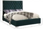 Lexi Velvet Upholstered Bed - Image 3
