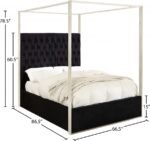Porter Velvet Upholstered Bed - Image 3