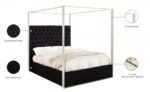 Porter Velvet Upholstered Bed - Image 4