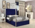Porter Velvet Upholstered Bed - Image 2