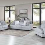 2 Piece Sofa and Loveseat - 9141-1-1-1