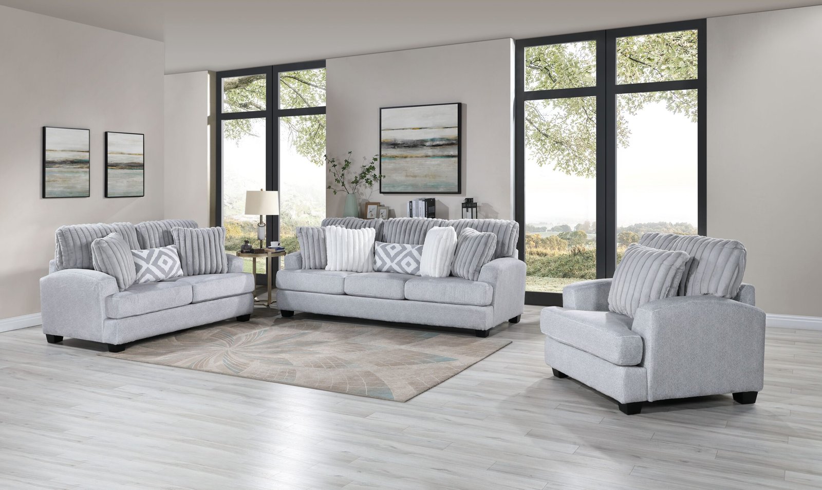 1503-1.jpg 2 Piece Sofa and Loveseat - 9141-1-1-1 - Image 1