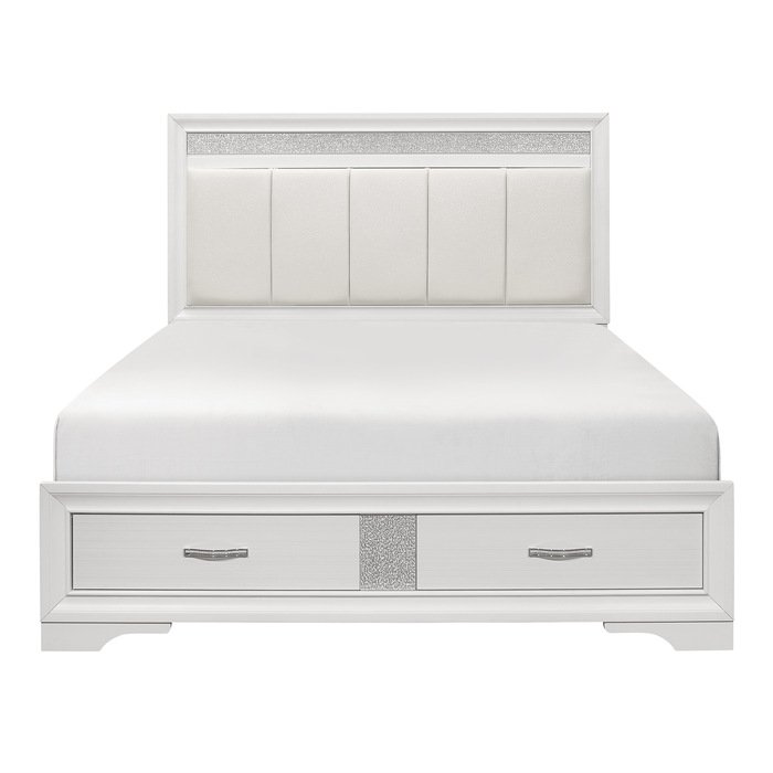 1505W1_noBG_front__l.jpg 1505WK-1EK* Eastern King Platform Bed with Footboard Storage - Image 1