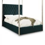 Porter Velvet Upholstered Bed