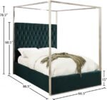 Porter Velvet Upholstered Bed - Image 3