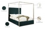 Porter Velvet Upholstered Bed - Image 4