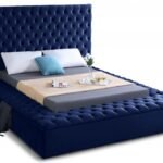 Bliss Velvet Upholstered Bed