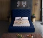 Bliss Velvet Upholstered Bed - Image 6