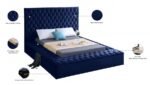 Bliss Velvet Upholstered Bed - Image 10