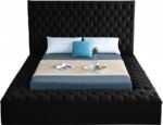 Bliss Velvet Upholstered Bed - Image 5