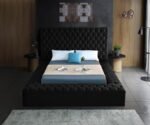 Bliss Velvet Upholstered Bed - Image 6