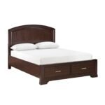 1520CHK-1EK* Eastern King Platform Bed with Footboard Storage - Image 2
