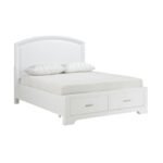 1520WHK-1EK* Eastern King Platform Bed with Footboard Storage - Image 2