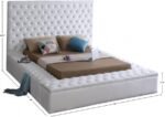 Bliss Velvet Upholstered Bed - Image 9