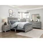 1534NPGY-1 Queen Bed - Image 6