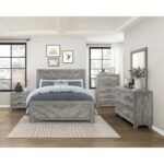 1534NPGY-1 Queen Bed - Image 7