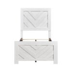 1534NPWHT-1 Twin Bed - Image 2