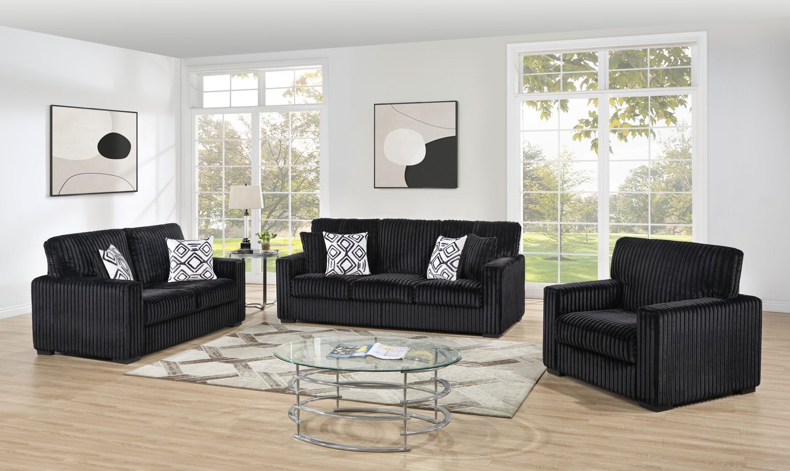 1550.jpg 2 Piece Sofa and Loveseat - 1550/3650-OTT - Image 1