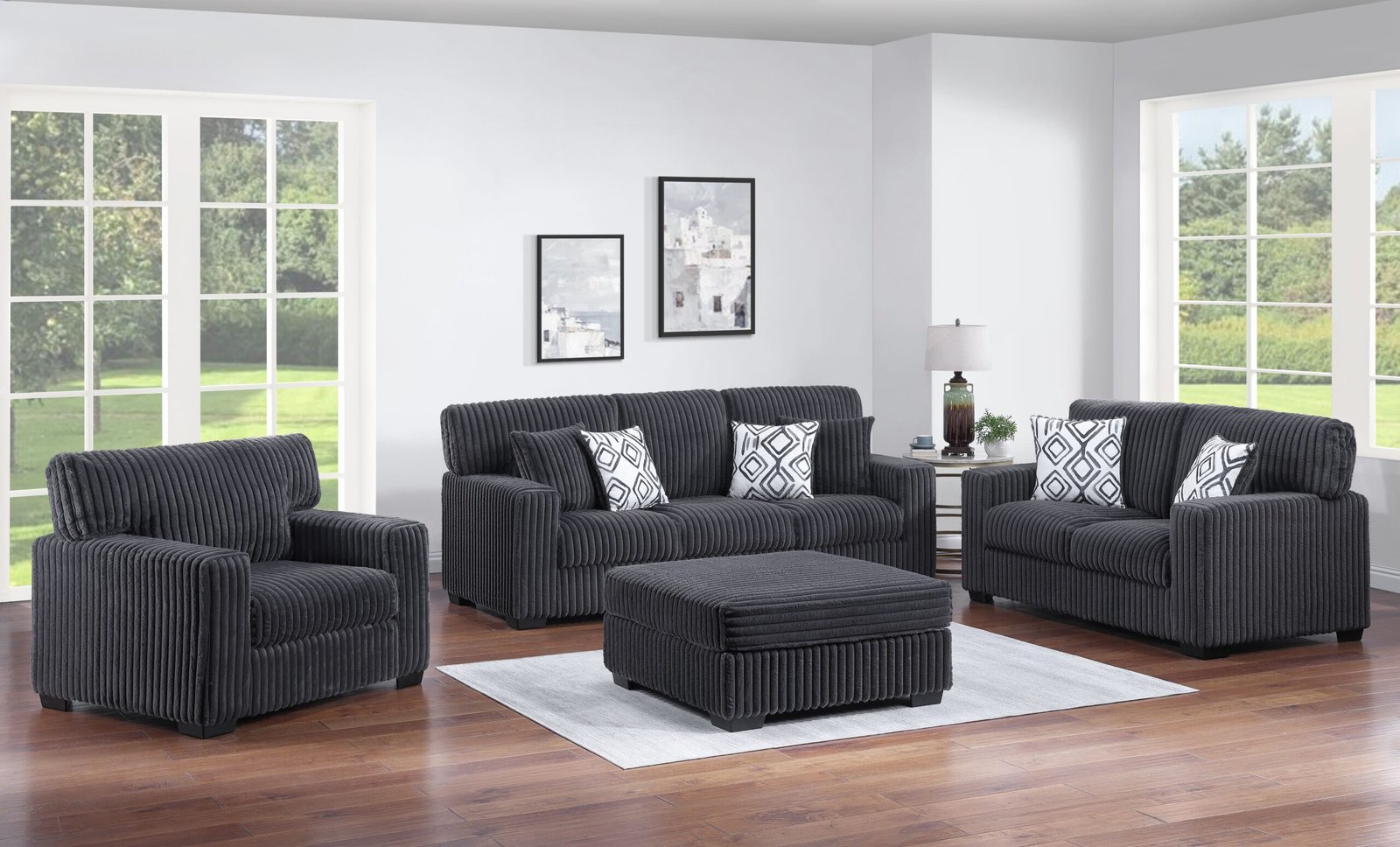 1556-2.jpg 2 Piece Sofa and Loveseat - 1556/3656-OTT - Image 1