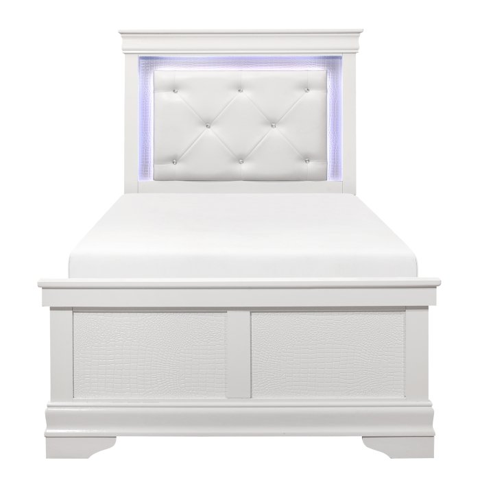 1556WT-1_noBG_f__l.jpg 1556WT-1* Twin Bed with LED Lighting - Image 1