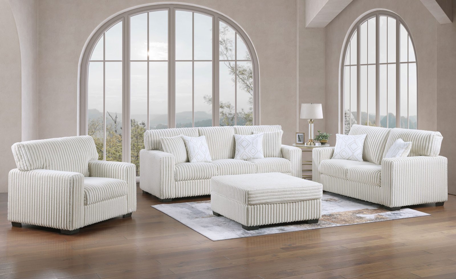 1557-2.jpg 2 Piece Sofa and Loveseat - 1557/3657-OTT - Image 1
