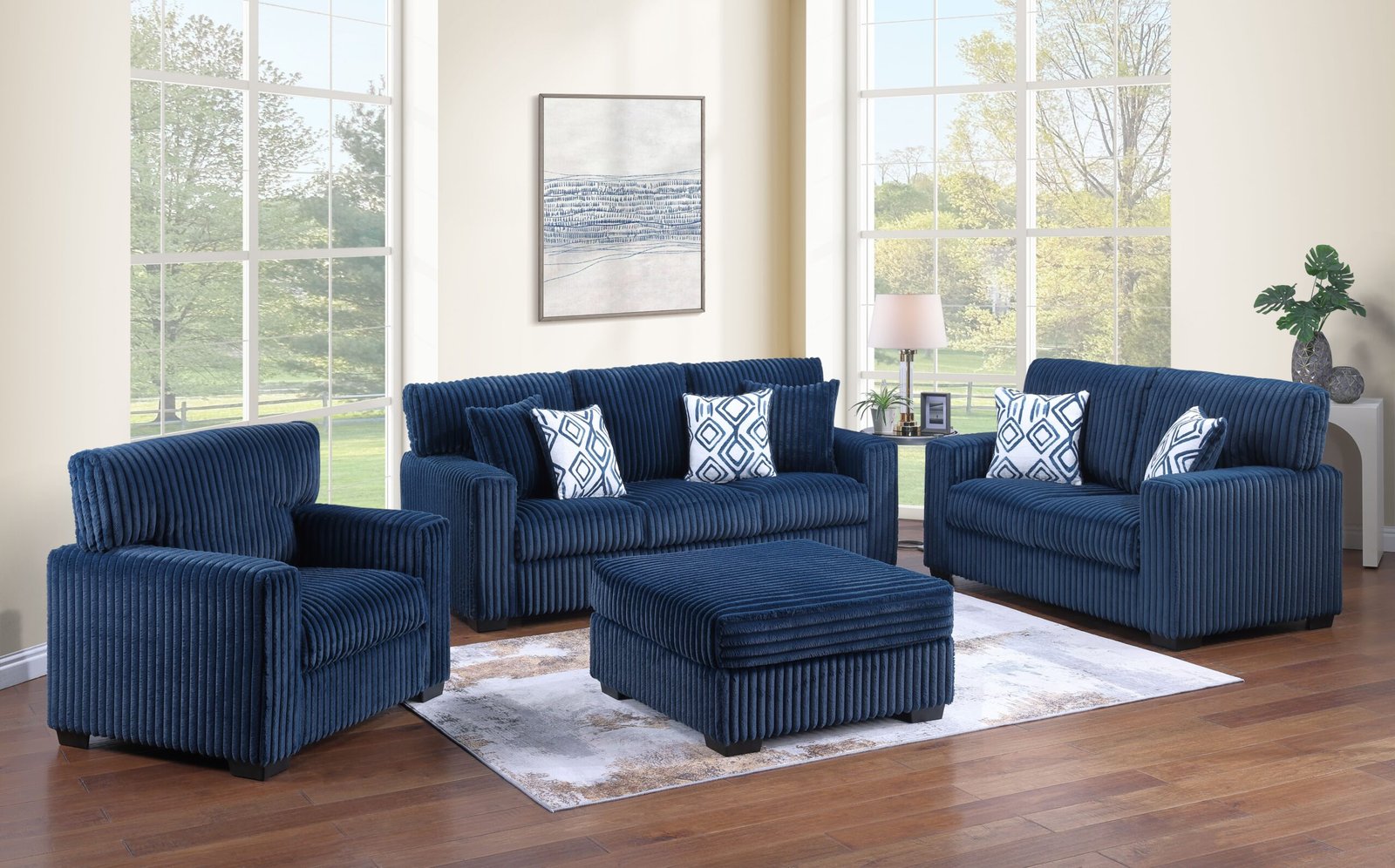 1559-1.jpg 2 Piece Sofa and Loveseat - 1559/3659-OTT - Image 1
