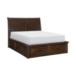 1559K-1CK* California King Platform Bed with Storage Footboard and Side Rails - Image 2