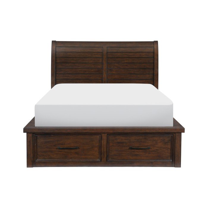 15591_HO__l-2.jpg 1559-1* Queen Platform Bed with Storage Footboard and Side Rails - Image 1