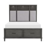 1573K-1EK* Eastern King Platform Bed